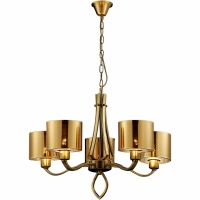 Подвесная люстра Illumico IL1802-5P-17 AB  фото, kupilegko.ru