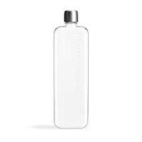 Slim memobottle Бутылка с металлической крышкой Memobottle  фото, kupilegko.ru