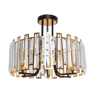 Потолочная люстра Arte Lamp Amber A1028PL-6BK  фото, kupilegko.ru