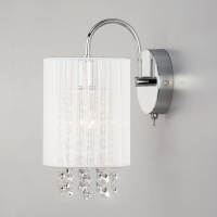 Бра, светильник настенный накладной Eurosvet 1188/1B хром  фото, kupilegko.ru