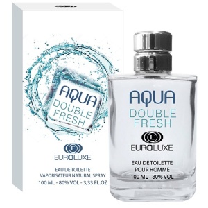 Мужская туалетная вода, парфюм EUROLUXE Aqua Double Fresh 147900423 LT  фото, kupilegko.ru