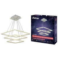 Потолочная люстра Ritter LUCIDO 51646 4  фото, kupilegko.ru