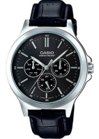 Японские наручные мужские часы Casio MTP-V300L-1A. Коллекция Analog  фото, kupilegko.ru