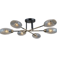 Потолочная люстра Illumico IL0255-6CSQ-79 BK AB  фото, kupilegko.ru