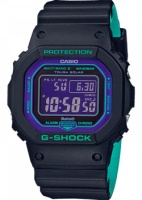 Японские наручные  мужские часы Casio GW-B5600BL-1ER. Коллекция G-Shock  фото, kupilegko.ru