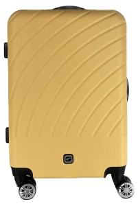 Пластиковый чемодан на колесах с кодовым замком средний, размер M Airport 110537 AU  фото, kupilegko.ru