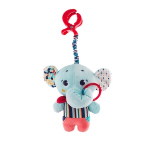 Игрушка подвеска для новорожденного Слоник Джамбо 4077 GU  фото, kupilegko.ru