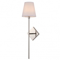 Бра, светильник настенный накладной Newport 3551/A nickel  фото, kupilegko.ru