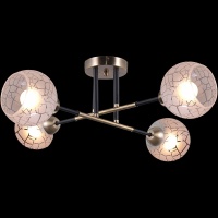 Потолочная люстра Illumico IL9573-4CSQ-79 BK AB  фото, kupilegko.ru