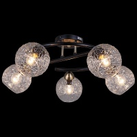 Потолочная люстра Illumico IL0296-5CSQ-79 BK AB  фото, kupilegko.ru