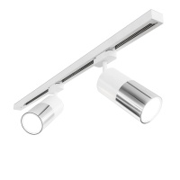 Трековый светодиодный светильник Elektrostandard Avantag белый матовый/хром 6W LTB27 a047018  фото, kupilegko.ru