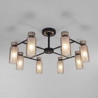 Потолочная люстра Eurosvet Amado 70115/8 черный  фото, kupilegko.ru