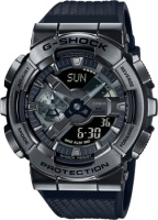 Японские наручные мужские часы Casio GM-110BB-1A. Коллекция G-Shock  фото, kupilegko.ru