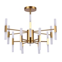 Подвесная люстра Arte Lamp Ramona A7410PL-24PB  фото, kupilegko.ru