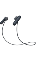 Bluetooth-гарнитура Sony WI-SP500, черная  фото, kupilegko.ru