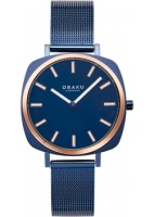 fashion наручные женские часы Obaku V296LXSLML. Коллекция Mesh  фото, kupilegko.ru