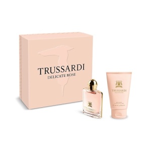 Женский парфюмерный набор подарочный TRUSSARDI DELICATE ROSE 142400510 LT  фото, kupilegko.ru
