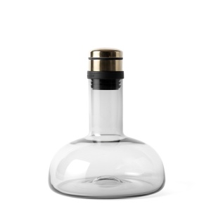 Wine Breather Smoke/Brass Декантер для красного вина Menu  фото, kupilegko.ru