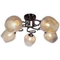 Потолочная люстра IMEX MD.3476-5-S BK  фото, kupilegko.ru