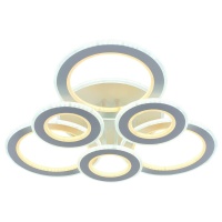 Потолочная светодиодная люстра Profit Light 8005/3+3 WHT  фото, kupilegko.ru