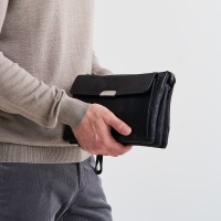 Кожаная барсетка мужская Dr.Koffer B402505-245-04 28590 DK  фото, kupilegko.ru