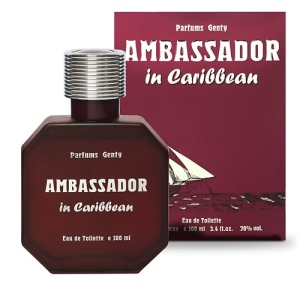 Мужская туалетная вода, парфюм PARFUMS GENTY Ambassador in caribbean 105300018 LT  фото, kupilegko.ru