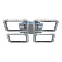 Потолочная светодиодная люстра Reluce 20333-0.3-4+1 CR  фото, kupilegko.ru