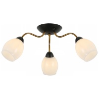 Потолочная люстра Illumico IL8193-3COU-79 BK GD  фото, kupilegko.ru