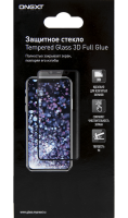 Защитное стекло One-XT для Apple iPhone 11/XR 3D Full Glue (черная рамка)  фото, kupilegko.ru