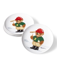 Haven Polo Bear Набор тарелок на 4 персоны Ralph Lauren Home  фото, kupilegko.ru