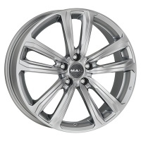 Литые колесные диски MAK MAGMA Silver 7x17 5x114.3 ET50 D67.1 Серебристый (F7070MMSI50FO4X)  фото, kupilegko.ru
