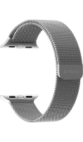 Ремешок  Deppa Band Mesh для Apple Watch 42/44 mm, нержавеющая сталь, серебристый  фото, kupilegko.ru