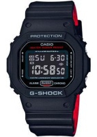 Японские наручные мужские часы Casio DW-5600HR-1E. Коллекция G-Shock  фото, kupilegko.ru