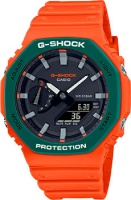 Японские наручные мужские часы Casio GA-2110SC-4A. Коллекция G-Shock  фото, kupilegko.ru