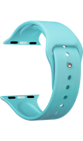 Ремешок  Deppa Band Silicone для Apple Watch 38/40 mm, силиконовый, мятный  фото, kupilegko.ru