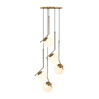 Подвесная люстра Ritter Curly 52645 2  фото, kupilegko.ru