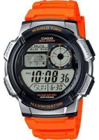 Японские наручные мужские часы Casio AE-1000W-4B. Коллекция Digital  фото, kupilegko.ru