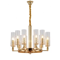 Подвесная люстра Lumina Deco Donatti LDP 8011-12 F.GD  фото, kupilegko.ru