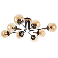 Потолочная люстра Arte Lamp Oxford A2716PL-8BK  фото, kupilegko.ru