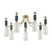 Потолочная люстра Odeon Light Classic Candy 4861/7C  фото, kupilegko.ru