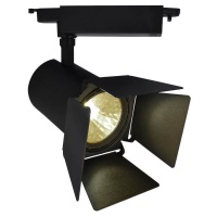 Трековый светодиодный светильник Arte Lamp Track Lights A6730PL-1BK  фото, kupilegko.ru