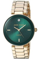 fashion наручные женские часы Anne Klein 1362GNGB. Коллекция Diamond  фото, kupilegko.ru