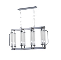 Подвесная люстра Crystal Lux TOMAS SP8 L1000 CHROME  фото, kupilegko.ru