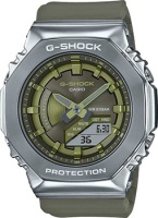 Японские наручные мужские часы Casio GM-S2100-3AER. Коллекция G-Shock  фото, kupilegko.ru