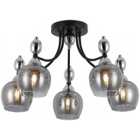 Потолочная люстра Illumico IL8258-5COU-79 BK CR  фото, kupilegko.ru