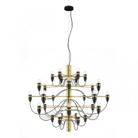 Подвесная люстра Loft IT Gino 10196/800 Gold  фото, kupilegko.ru