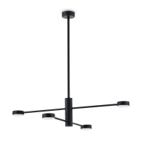 Подвесная люстра Freya Tactic FR5363CL-04B  фото, kupilegko.ru