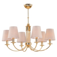 Подвесная люстра Crystal Lux Camila SP6 Gold  фото, kupilegko.ru
