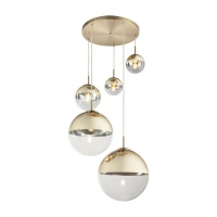 Подвесная люстра Globo Varus 15855-5  фото, kupilegko.ru