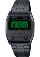 Японские наручные мужские часы Casio A1100B-1. Коллекция Vintage  фото, kupilegko.ru